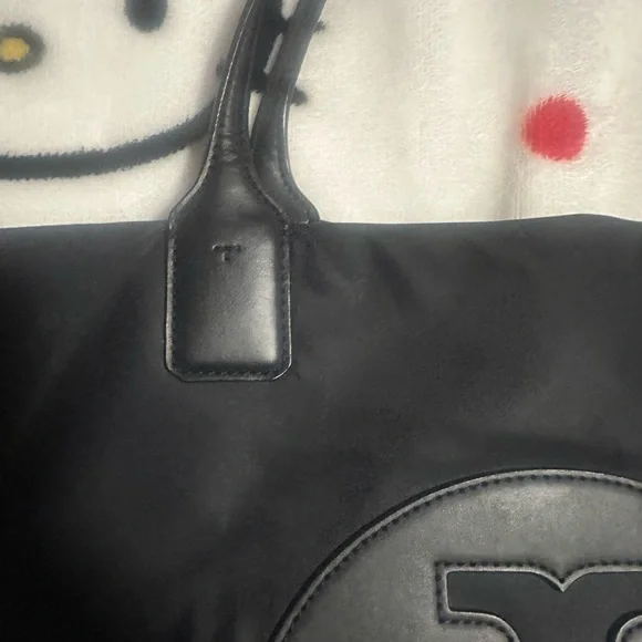 Tory Burch Black Leather Tote Bag - Picture 9 of 9